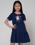Aero Short Sleeve Dress Susun Daily Bunny Cute