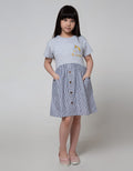 Aero Short Sleeve Dress Be Unique Salur With Kancing