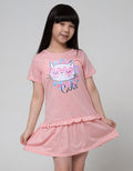 Aero Short Sleeve Dress Daily Cute