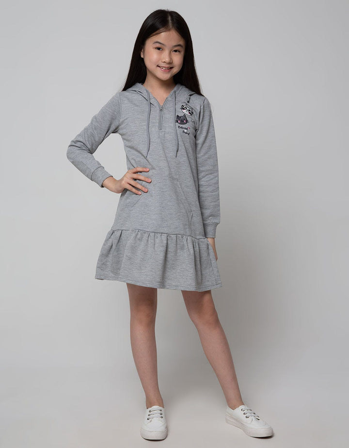 Aero Long Sleeve Dress Life Cat Hoodie Dress