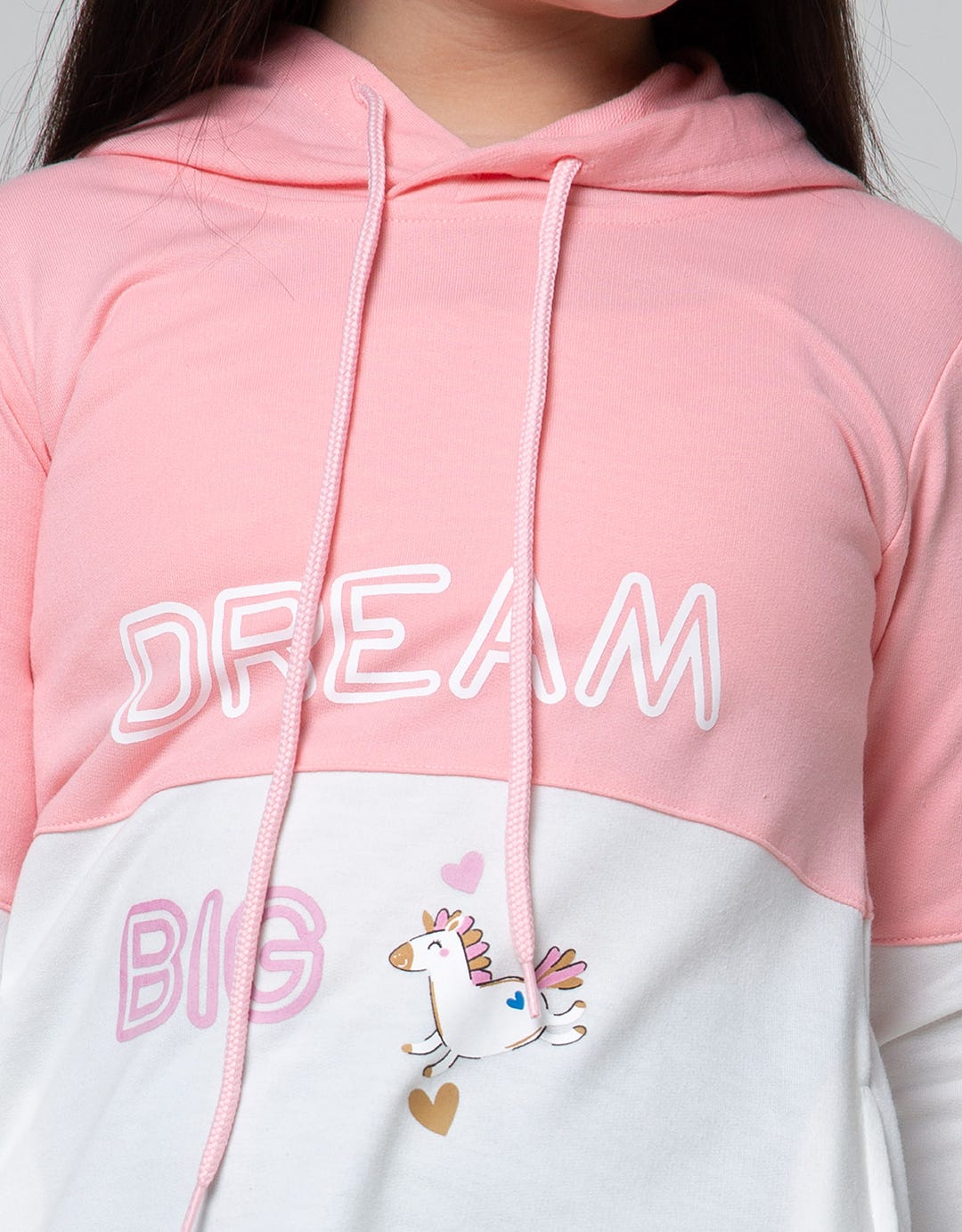 Aero Long Sleeve Dress Hoodie Dream Big