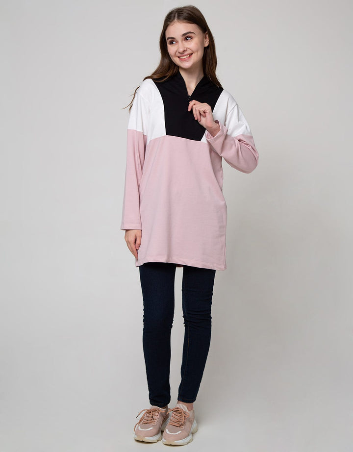 Nevada Long Sleeve Midi Dress Cut Sewn