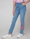 Aero Pants Denim Meow Pants