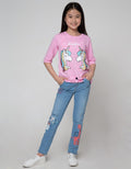 Aero Pants Denim Meow Pants