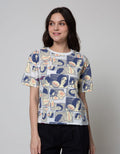 Nevada Short Sleeve T-Shirt Print Comic