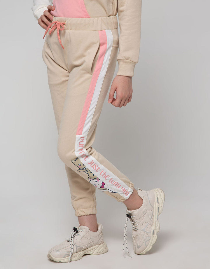 Aero Leggings Jogger Pants Knit Cat Peeks