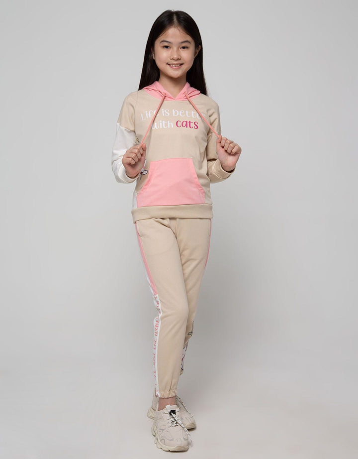 Aero Leggings Jogger Pants Knit Cat Peeks