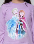 Disney Into The Unknown Long Sleeve Midi Dress