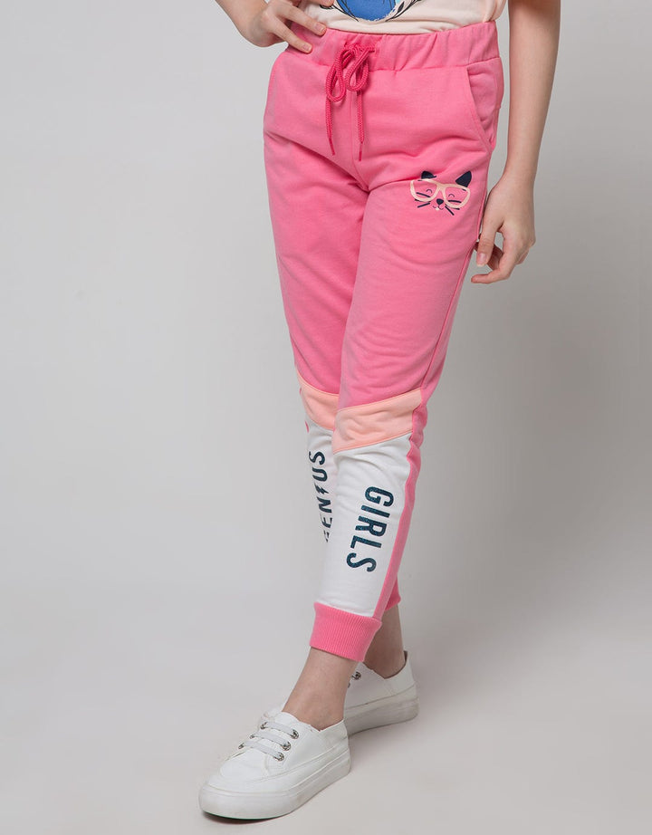Aero Leggings Jogger Pants Knit Print Smart Cat
