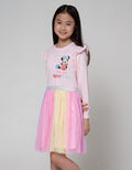 Disney Long Sleeve Midi Dress Tulle Minnie Like You