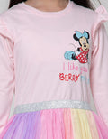 Disney Long Sleeve Midi Dress Tulle Minnie Like You