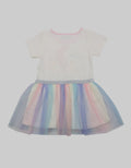 Pipiniko Short Sleeve Midi Dress Bunny Hello Sunshine