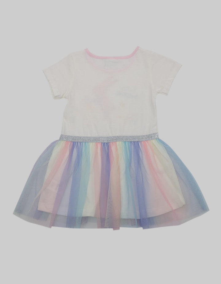 Pipiniko Short Sleeve Midi Dress Bunny Hello Sunshine