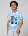 Little M Short Sleeve T-Shirt Tie Dyed Space Aplikasi
