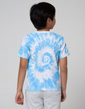 Little M Short Sleeve T-Shirt Tie Dyed Space Aplikasi