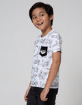 Little M Short Sleeve T-Shirt Print Pesawat