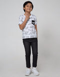 Little M Short Sleeve T-Shirt Print Pesawat
