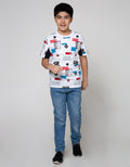 Nevada Denim Long Pants Rib Bleach Scrap