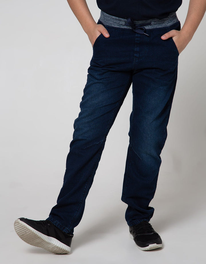 Nevada Denim Pants Pinggang Manset