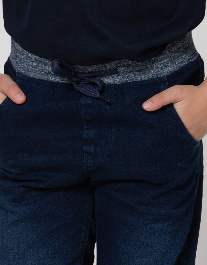 Nevada Denim Pants Pinggang Manset