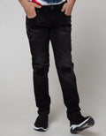 Nevada Denim Pants Destroyed Spandex