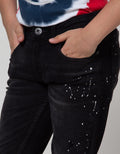 Nevada Denim Pants Destroyed Spandex
