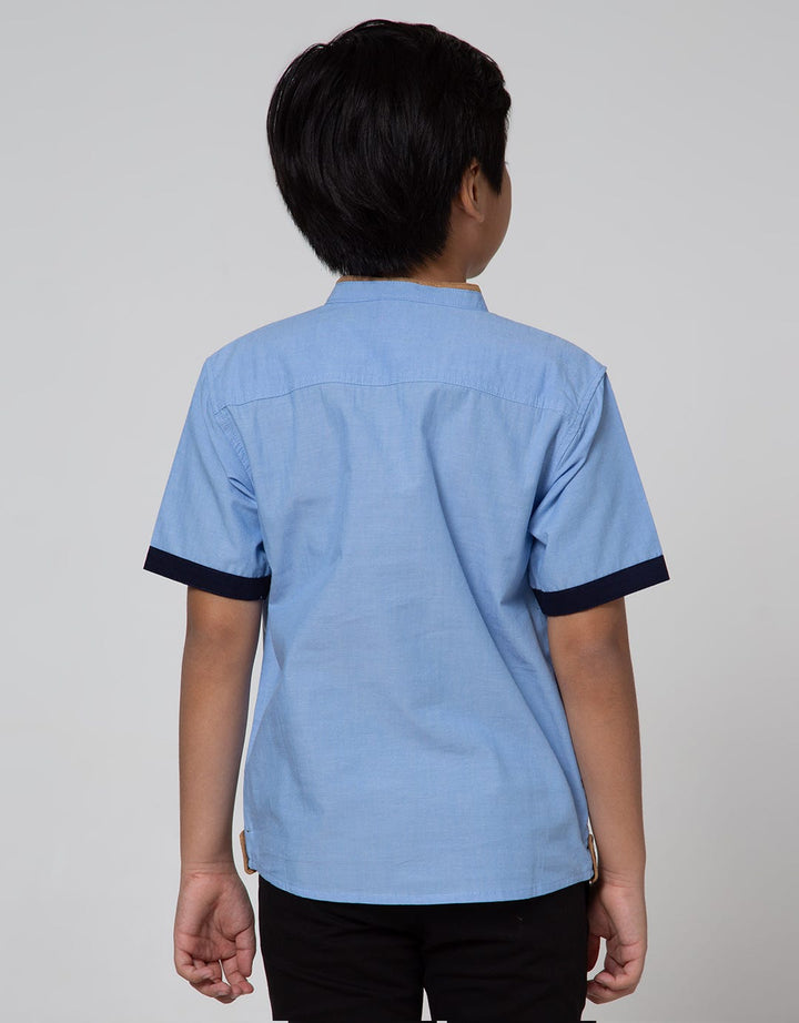 Little M Short Sleeve Koko Casual Slub