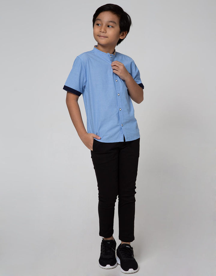 Little M Short Sleeve Koko Casual Slub