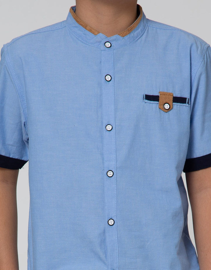 Little M Short Sleeve Koko Casual Slub