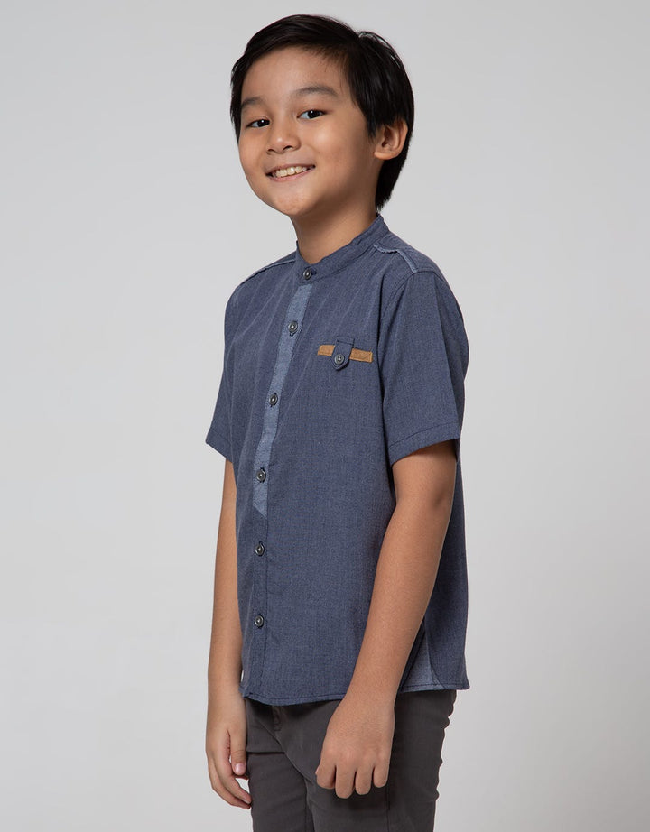 Little M Short Sleeve Koko Casual Melange