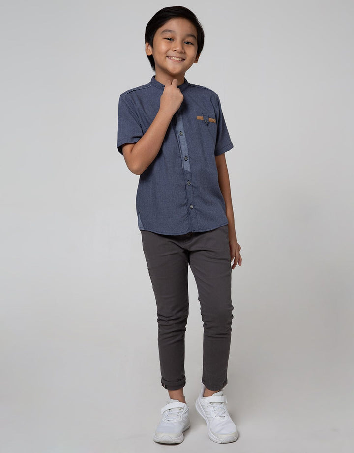 Little M Short Sleeve Koko Casual Melange