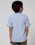 Little M Short Sleeve Koko Casual Texture