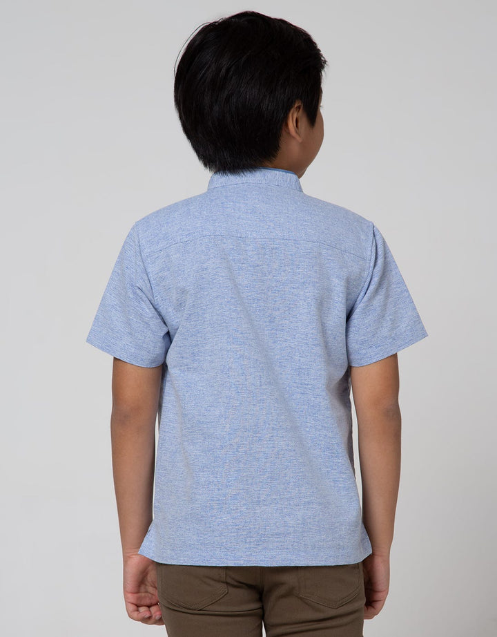 Little M Short Sleeve Koko Casual Texture