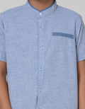 Little M Short Sleeve Koko Casual Texture