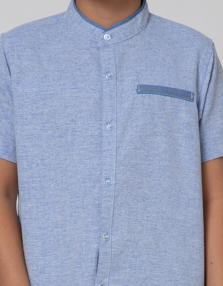 Little M Short Sleeve Koko Casual Texture