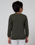 Little M Sweat-Shirt Sequin Dino
