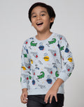Little M Sweater Fullprint Croco Super