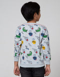 Little M Sweater Fullprint Croco Super