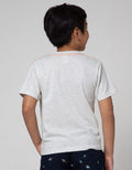 Little M Short Sleeve T-Shirt Space Planet Teropong Flip