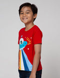 Little M Short Sleeve T-Shirt Space Aplikasi