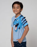 Little M Short Sleeve T-Shirt Lacoste Dino Cucuk