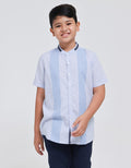 Cardinal Kids Boy Leaf Printy Baju Koko Anak Laki-laki