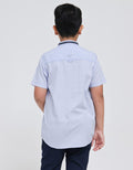 Cardinal Kids Boy Leaf Printy Baju Koko Anak Laki-laki