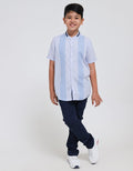 Cardinal Kids Boy Leaf Printy Baju Koko Anak Laki-laki