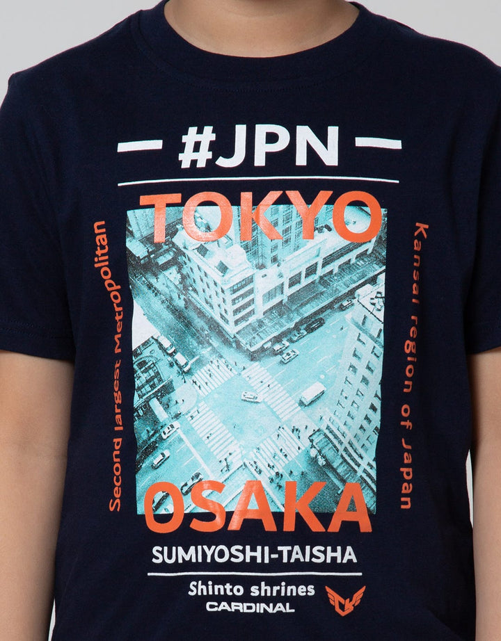 Cardinal Kids Boy Tokyo Osaka T-Shirt