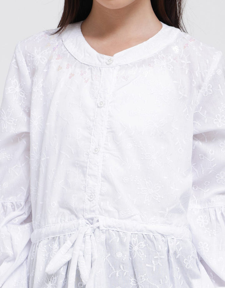 Cardinal Kids Girl Waist Belt Blouse Anak Perempuan