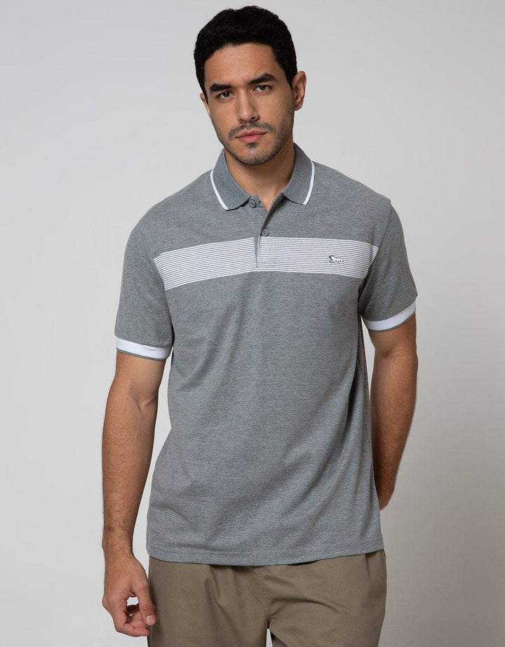 Walrus Kaos Polo Salur Kecil Satu Warna