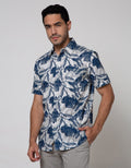 Walrus  Kemeja Studio Full Print Flower