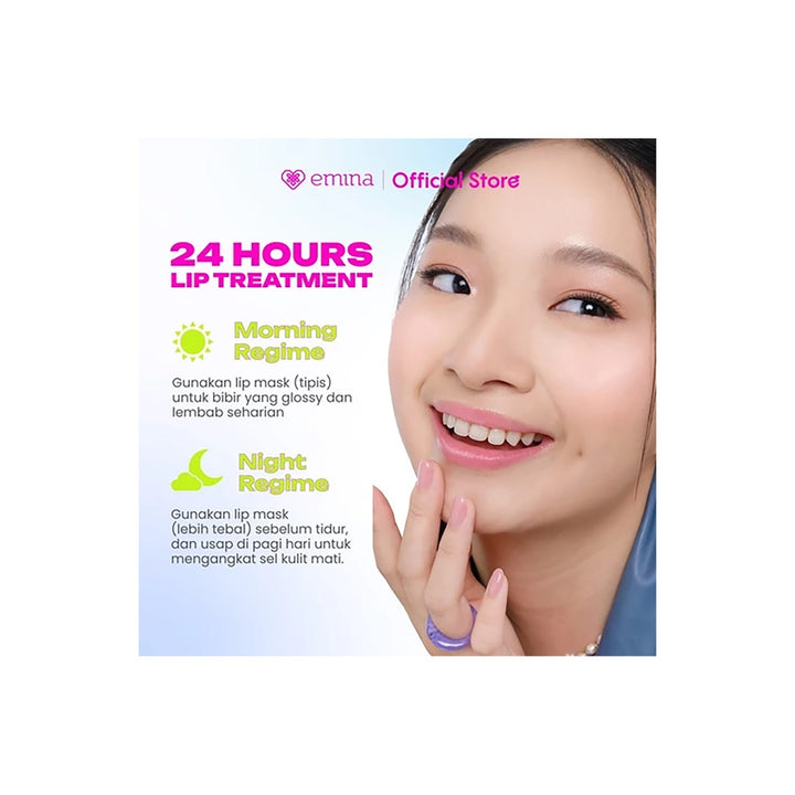 Emina Lip Mask Milky Matcha 9 g
