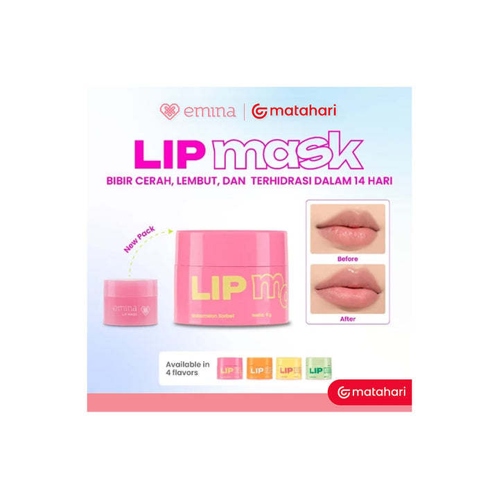Emina Lip Mask Vanilla Pretzel 9 g
